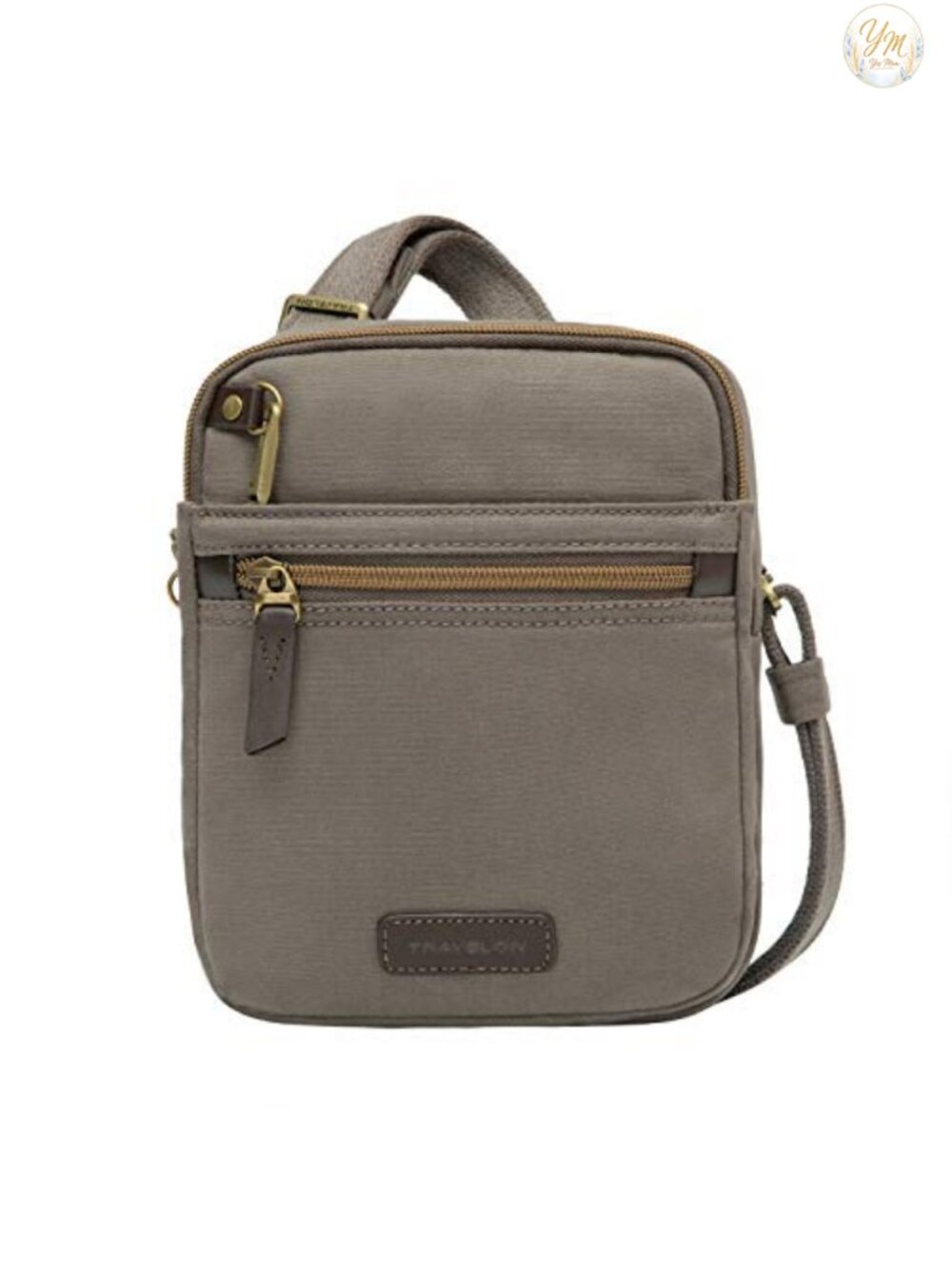 Anti-theft RFID Blocking Messenger Bag with Slash-Resistant Strap